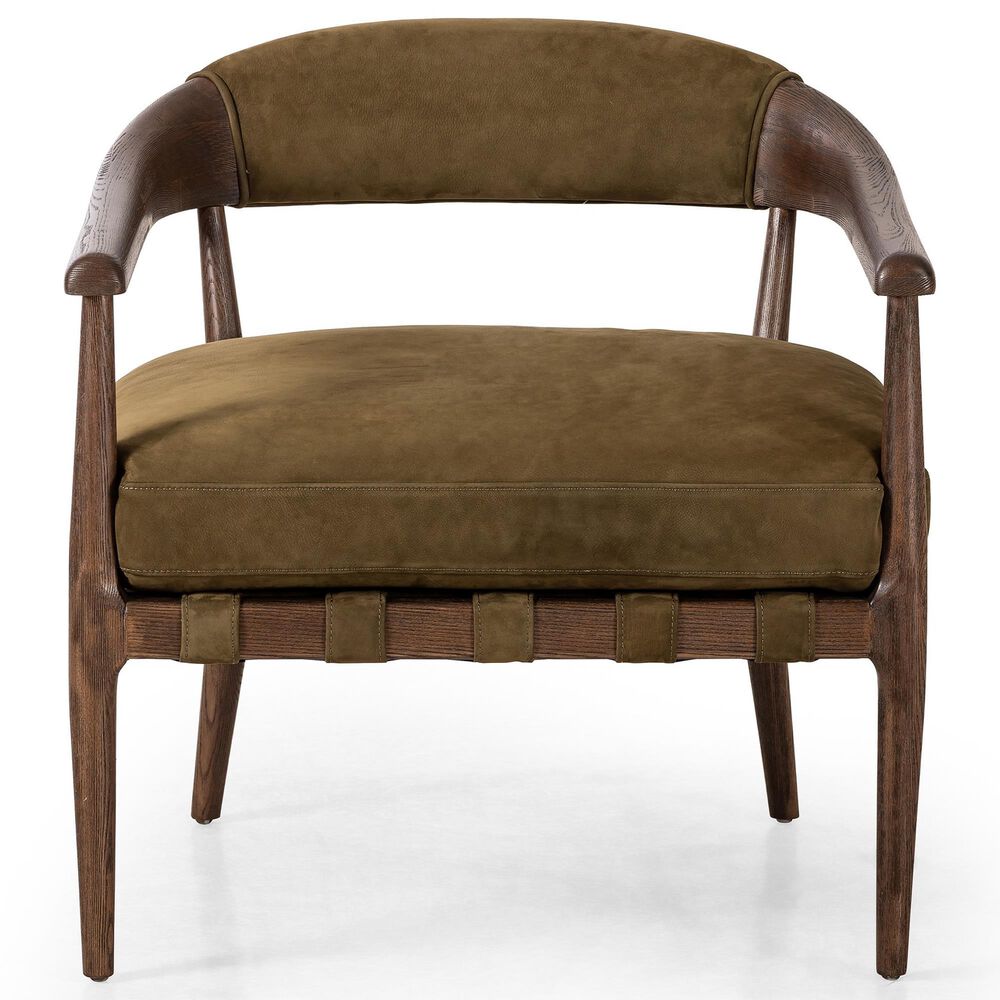 Four Hands Dane Accent Chair in Cottswald Moss Nubuck, , large