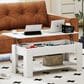 FDW Lift Top Coffee Table in White, , large