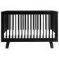 Babyletto Hudson 3-In-1 Convertible Crib in Black, , large