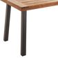 Noble House Della 7-Piece Patio Dining Set in Teak Brown, , large