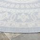 Safavieh Martha Stewart Cyprus 6"7" Round Aqua and Blue Ivory Area Rug, , large