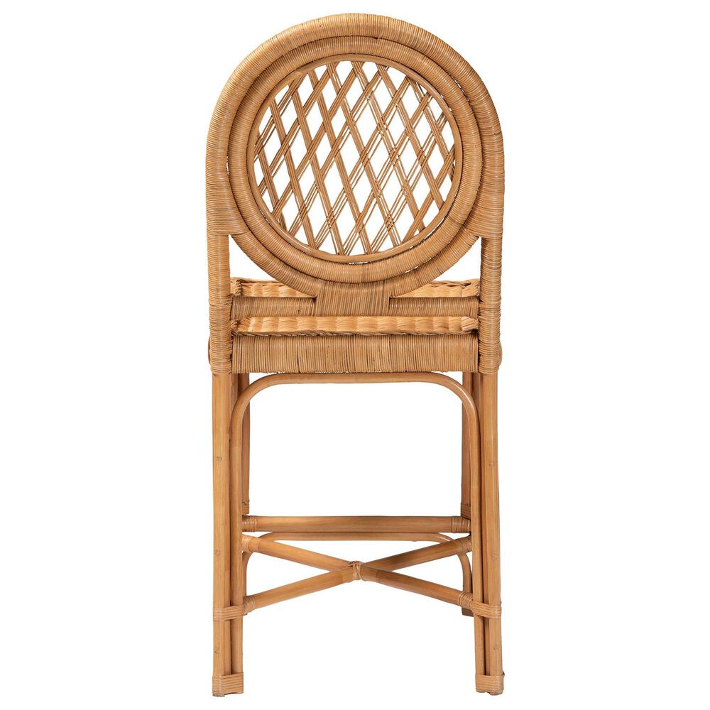 Baxton Studio Oxford Counter Stool in Light Honey, , large