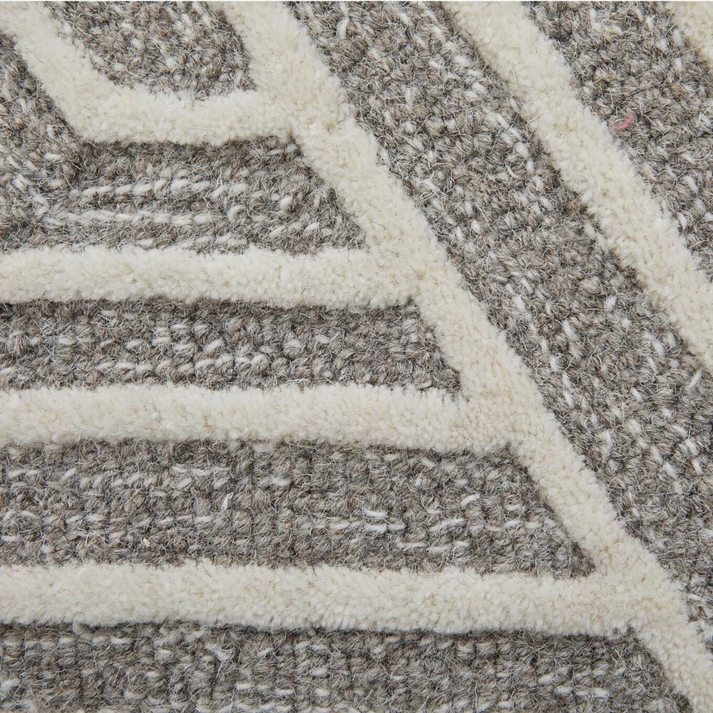 Feizy Lytton 9&#39;6&quot; x 13&#39;6&quot; Gray and Cream Area Rug, , large