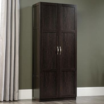 Sauder Storage Cabinet in Cinnamon Cherry, , large