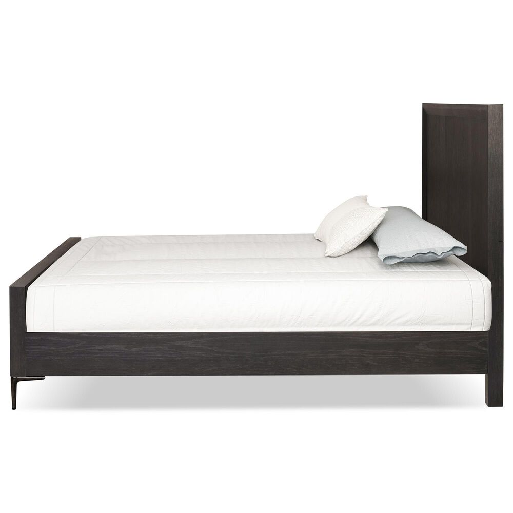 Furniture of America Bashford Queen Panel Bed in Natural Oak, , large