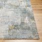 Surya Dresden Dusty Sage, Taupe, Deep Teal, Off-White, Ink Blue, Light Gray and Mustard 6"7" x 9"6" Area Rug, , large