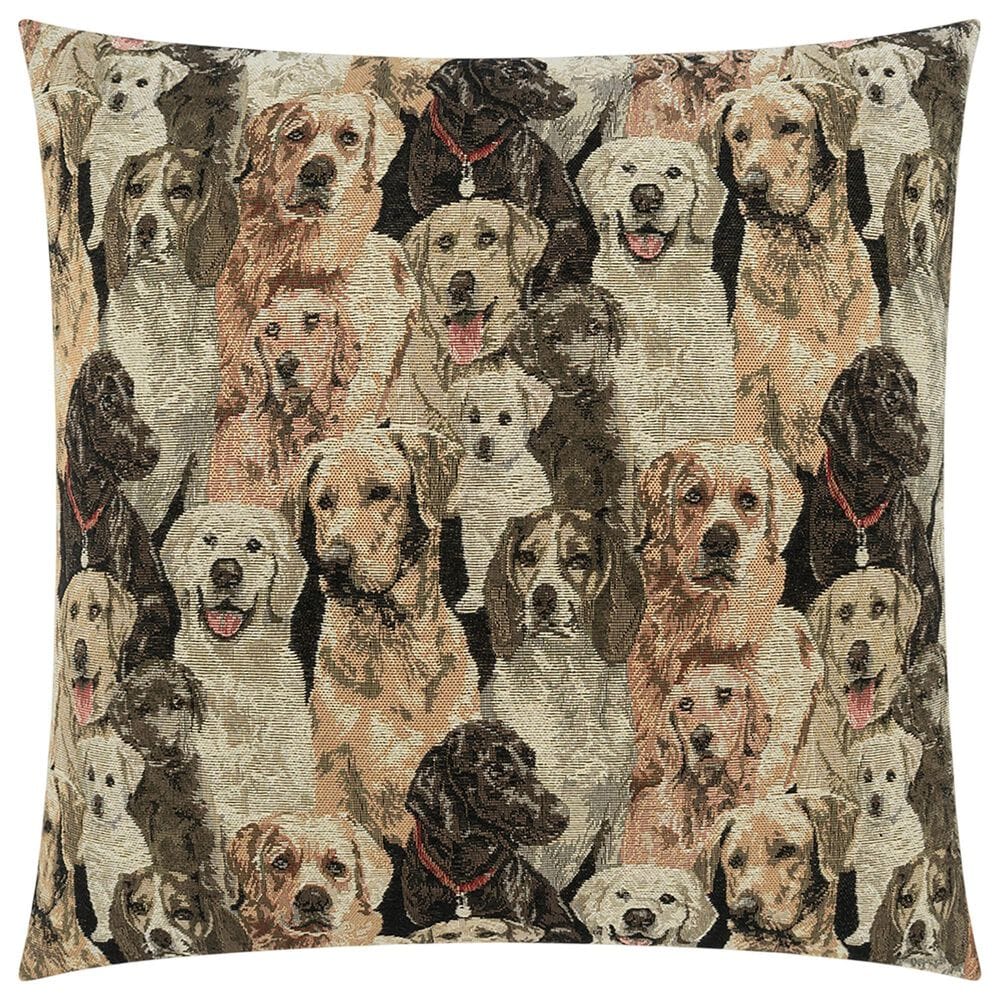 D.V. KAP Home Rescue Me 24" Square Throw Pillow in Multicolor, , large