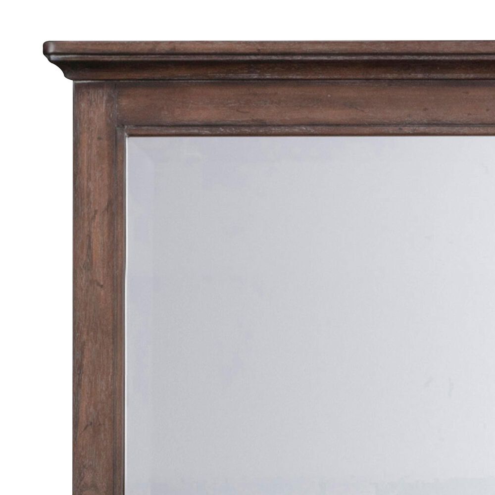 Homestyles Southport Mirror in Distressed Oak, , large