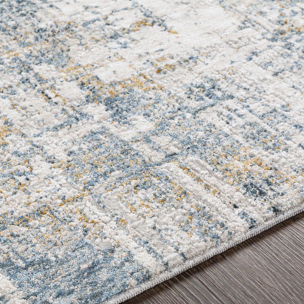 Surya Carmel 10&#39; x 14&#39; Camel, Mustard, Navy and Aqua Area Rug, , large