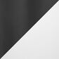 Lumisource Fuji Stackable Barstool with White Velvet Cushion in Black (Set of 2), , large