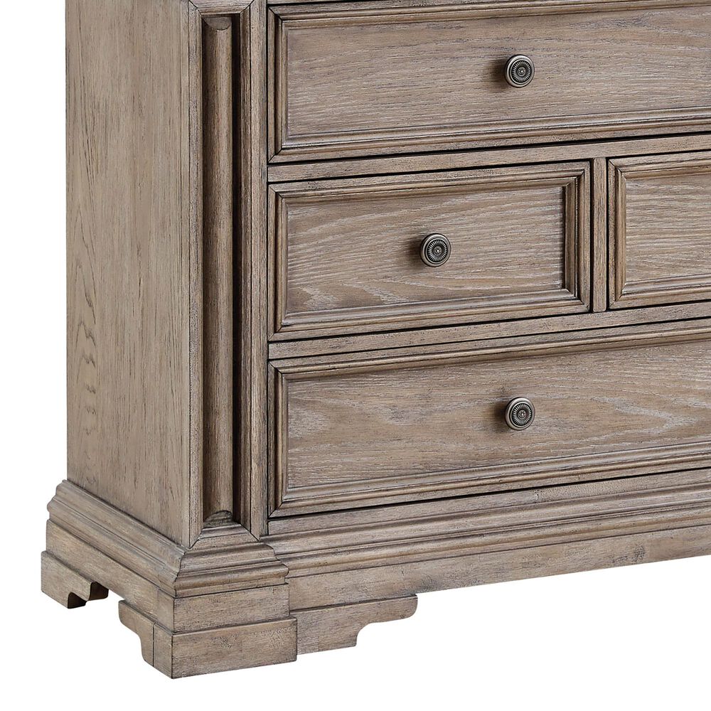 Millenium Blairhurst 10-Drawer Dresser in Light Grayish Brown, , large