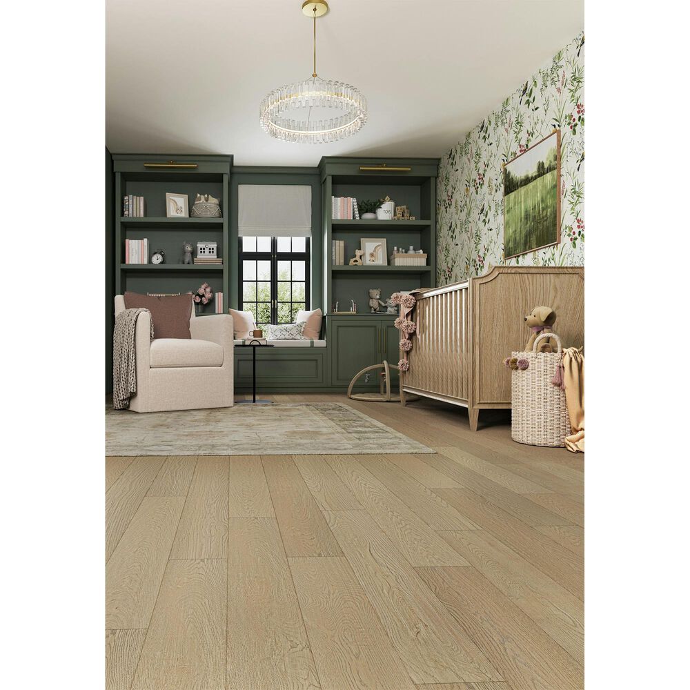 Mannington Restoration Bespoke Cashmere 8&quot; x 48&quot; Oak Laminate Plank, , large