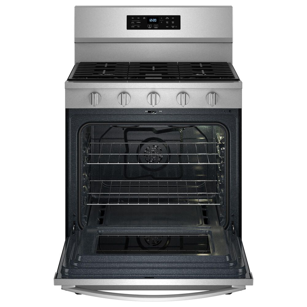 Whirlpool 30&quot; Gas Range with Air Cooking Technology and No Preheat Air Fry in Fingerprint Resistant Stainless Steel, , large
