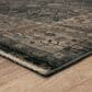 Karastan Echo Grasole 9" x 12"2" Denim Area Rug, , large