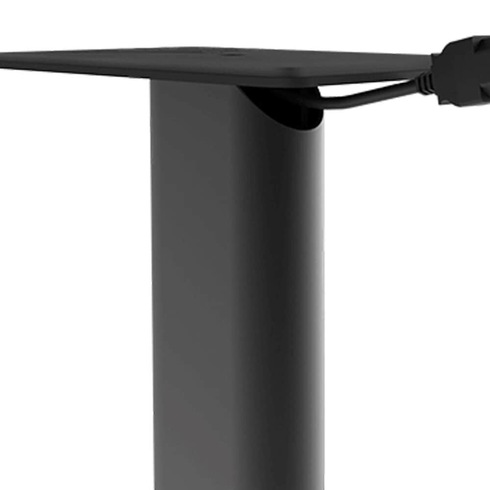 Kanto 26" Bookshelf Speaker Swiveling Floor Stands in Matte Black (Set of 2), , large