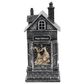The Gerson Company 2-Piece Spinning Water Globe Halloween House Set, , large