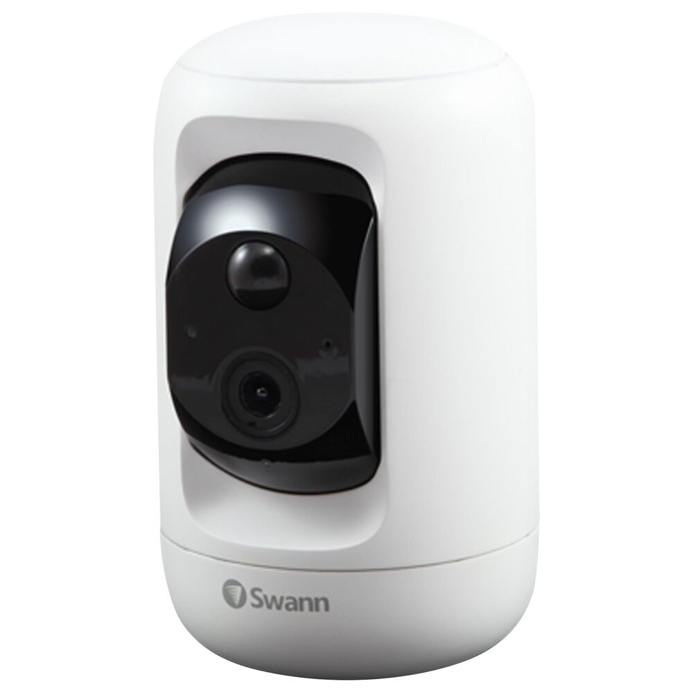 Swann Wi-Fi Pan and Tilt Security Camera in White, , large