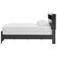 Ashley Broachmyn King LED Bookcase Bed in Black and Gray, , large