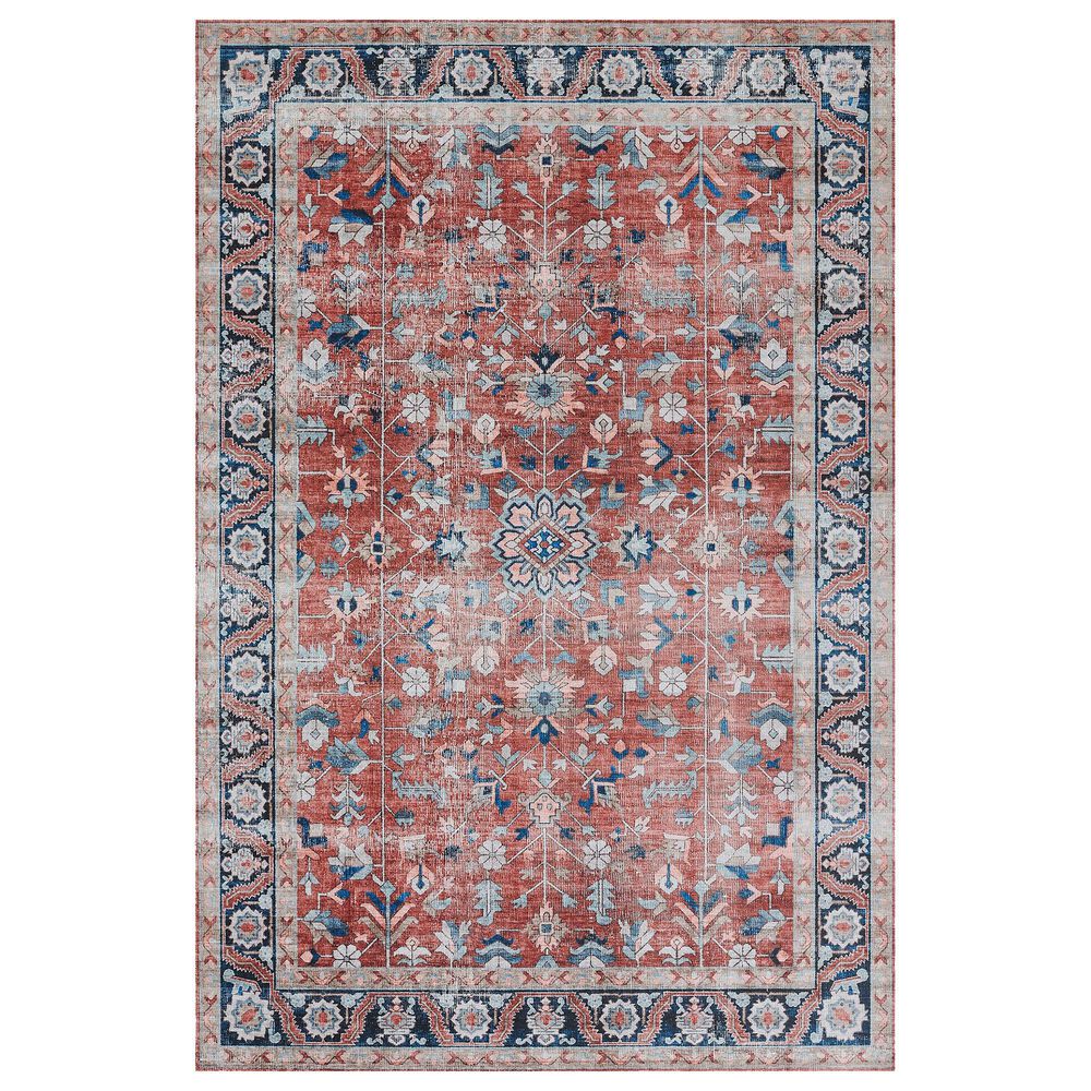 Novogratz Doheny Diana 2"3" x 7"6" Rust Runner, , large