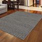 Radici USA Bellissima 007 8" x 10" Charcoal Area Rug, , large