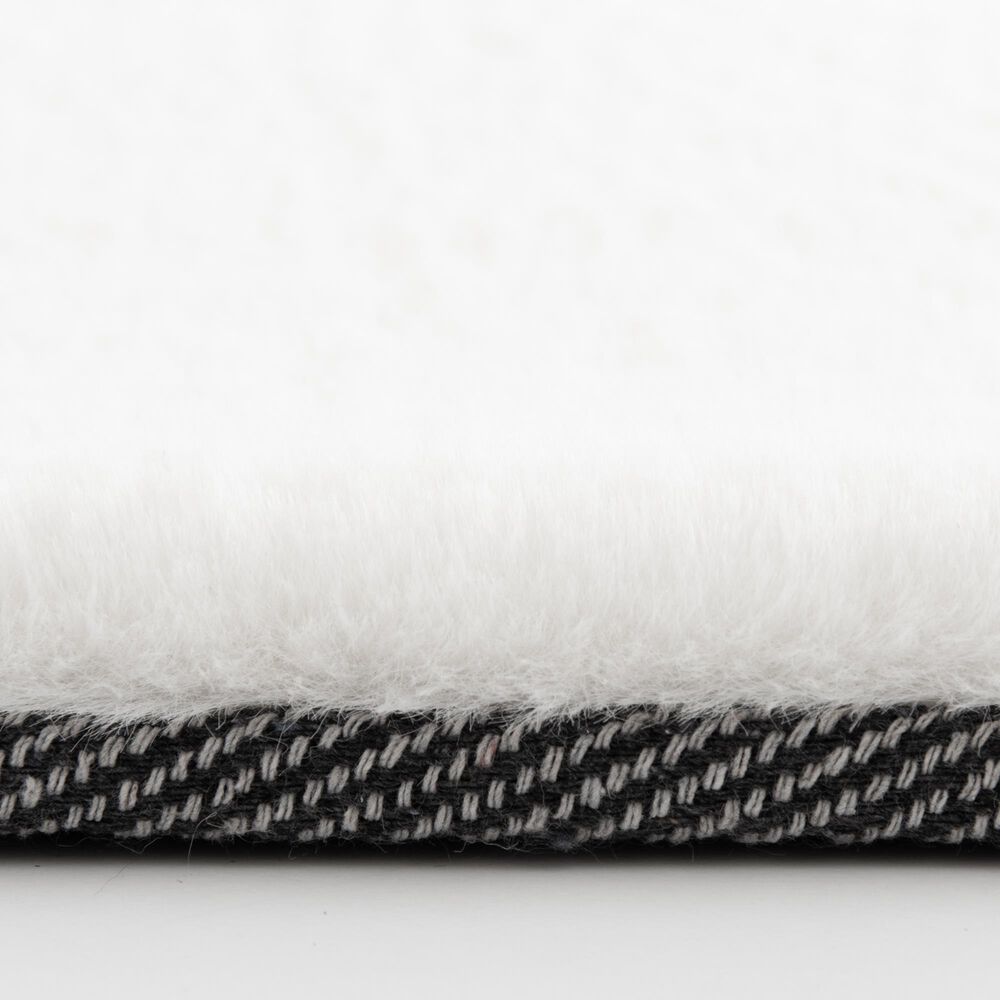 Central Oriental Avid Faux Fur Ivory 7'6" x 9'6" Area Rug, , large