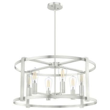 Hunter Astwood 6-Light Chandelier in Brushed Nickel, , large