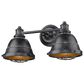 Golden Lighting Bartlett 2-Light Bath Vanity in Black Patina, , large