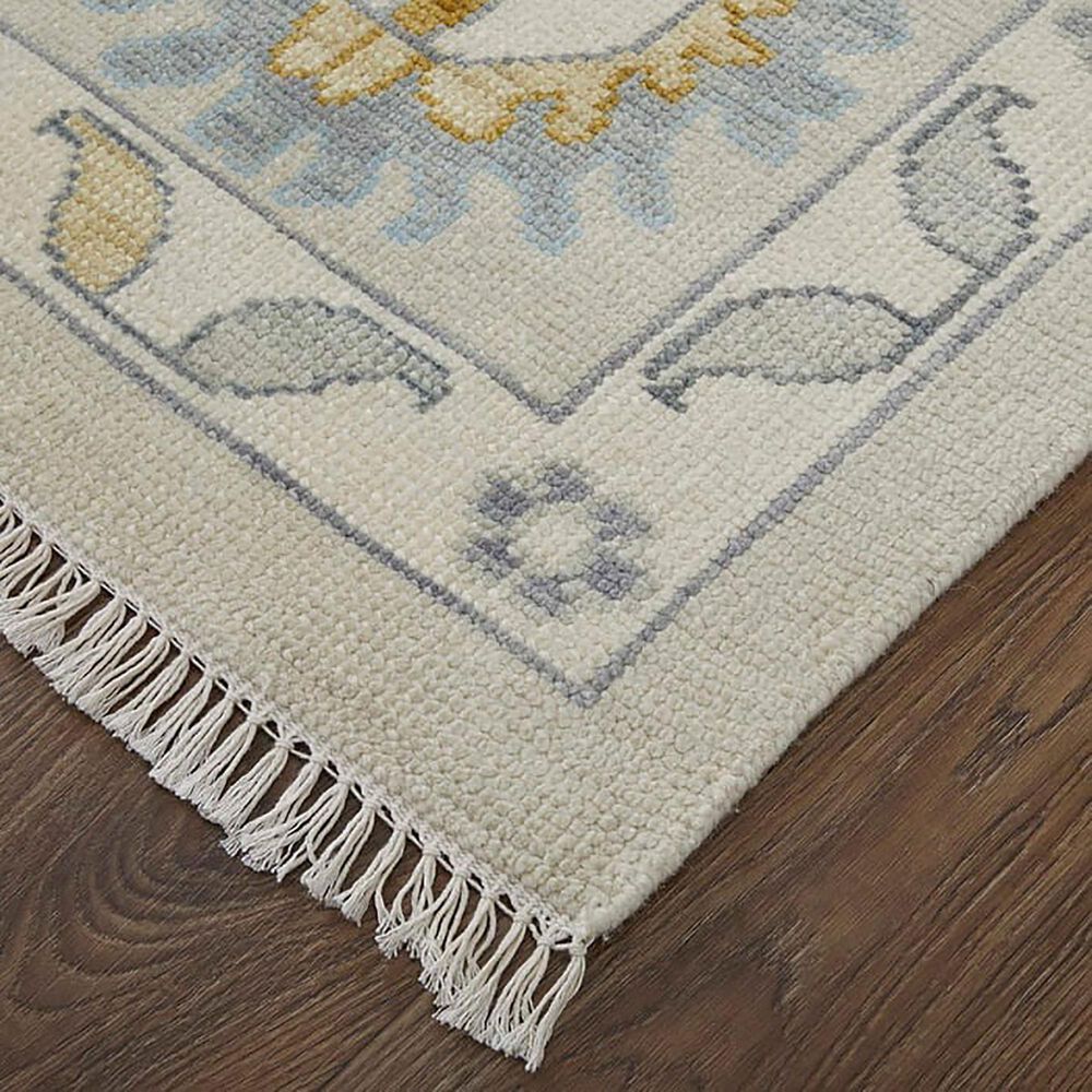 Feizy Karina 3&#39;6&quot; x 5&#39;6&quot; Gray and Multicolor Area Rug, , large