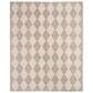 Nourison Positano Geometric Beige 9" x 12" Indoor/Outdoor Area Rug, , large