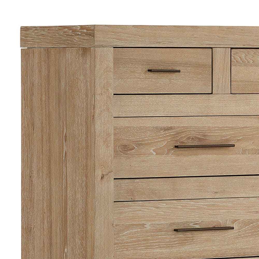 Riva Ridge Modern Loft 3-Piece King Storage Bedroom Set in Khaki, , large