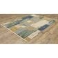 Oriental Weavers Soleri 9"10" x 12"10" Blue and Green Area Rug, , large
