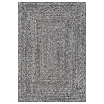 Surya Azalea 10" x 14" Gray, Black and Dark Brown Area Rug, , large