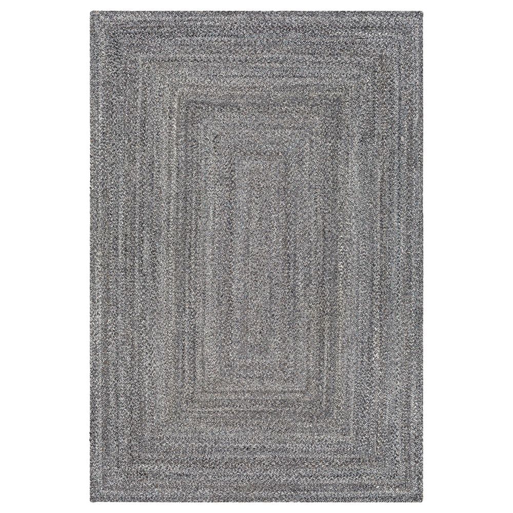 Surya Azalea 10" x 14" Gray, Black and Dark Brown Area Rug, , large