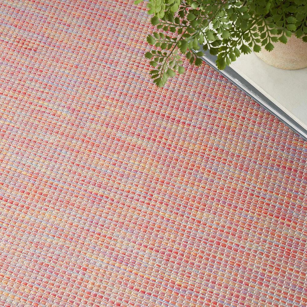 Nourison Positano 10&#39; x 14&#39; Rainbow Indoor/Outdoor Area Rug, , large