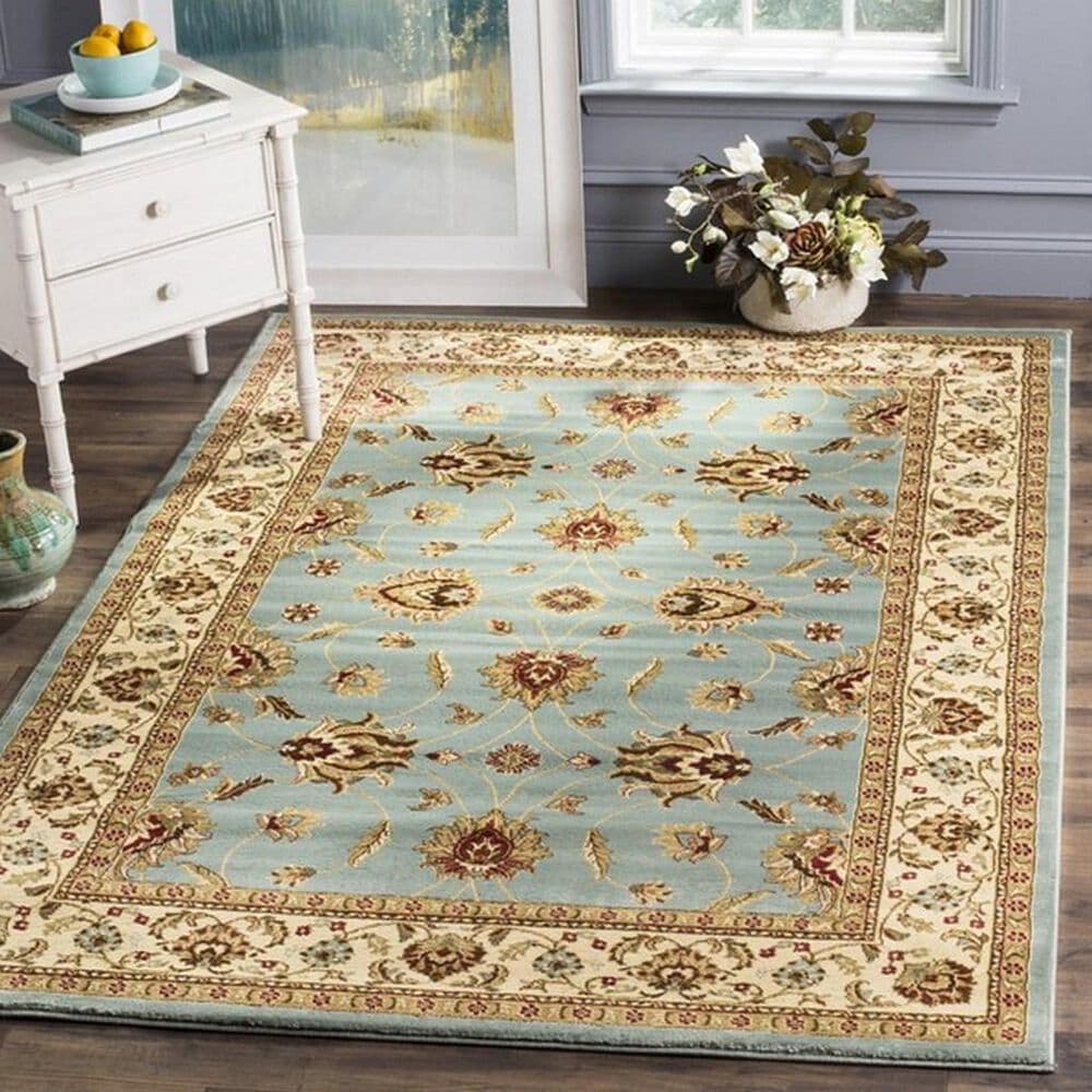 Safavieh Lyndhurst LNH553 8&#39; x 11&#39; Blue and Ivory Area Rug, , large
