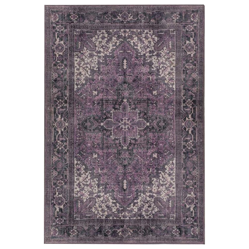 Dalyn Rug Company Amanti AM3 7"10" x 9"10" Plum Area Rug, , large
