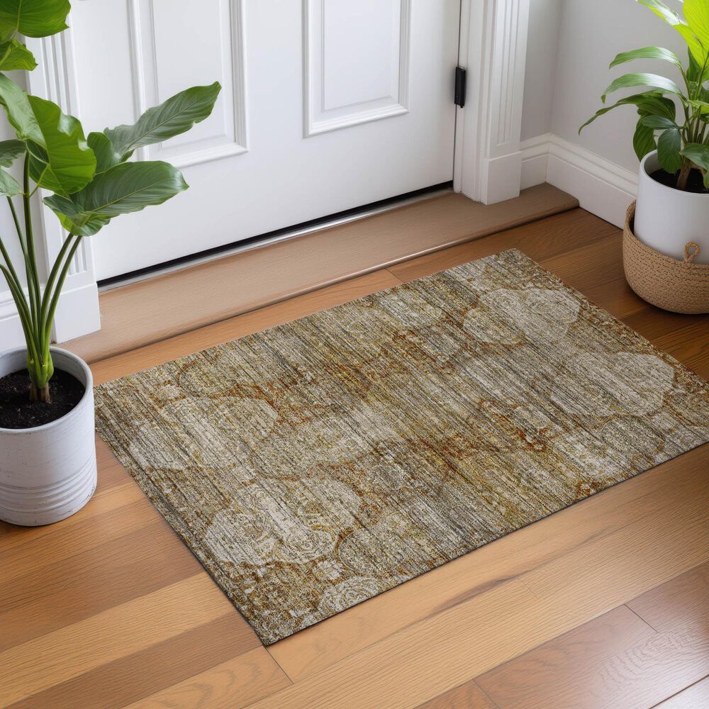 Dalyn Rug Company Aristo AR8 Terracotta 2'6" x 3'10" Area Rug, , large