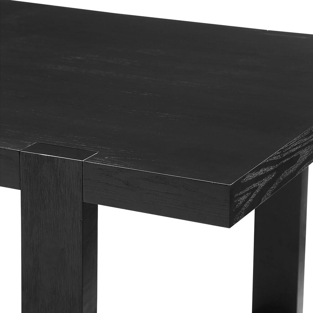 Steve Silver Yves Dining Table in Rubbed Charcoal, , large