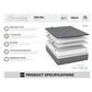 Southerland Signature Oak Hill Medium King Mattress with High Profile Box Spring, , large