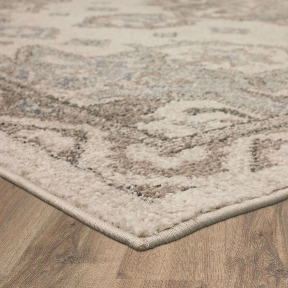 Mohawk R1113 Whimsy 5' 3" X 8' Grey Area Rug, , large