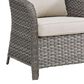 Sunwell Garden Patio Stationary Chair in Beige (Set of 2), , large