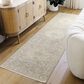 Surya Once Upon a Time Ivory, Tan, Light Gray, Gray and Light Brown 2"11" x 9"10" Runner, , large