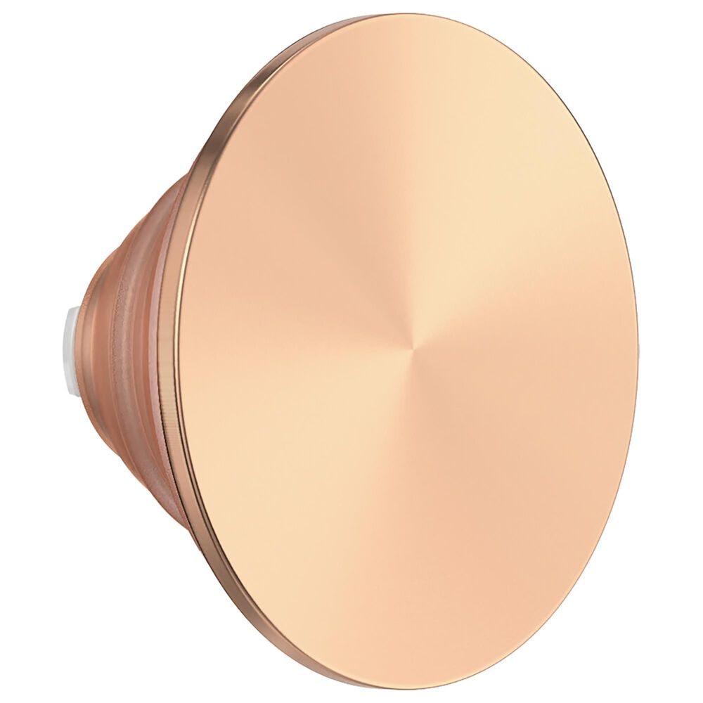 PopSockets MagSafe Circle PopGrip in Aluminum Radial Rose Gold, , large