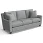 La-Z-Boy Noah Stationary Sofa in Bluestone, , large