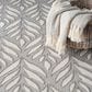 Nourison Aloha 3"6" x 5"6" Grey Indoor/Outdoor Area Rug, , large