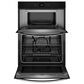 Whirlpool 27" Self-Cleaning Convection Air Fry Convection Smart Microwave Wall Oven Combo in Fingerprint Resistant Stainless Steel, , large