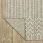 Oriental Weavers Tortuga TR09A 1"10" x 7"6" Beige and Black Runner, , large