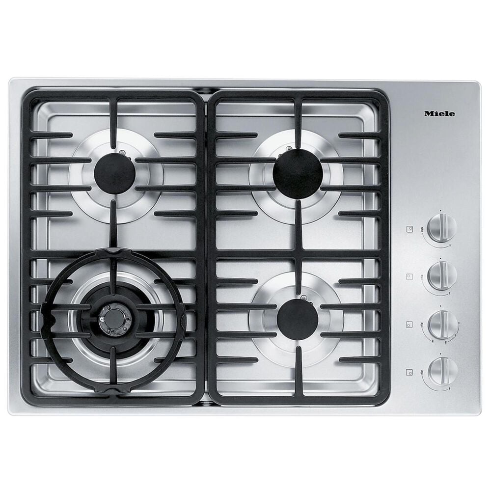 Miele 30" KM3465 Gas Cooktop in Stainless, , large