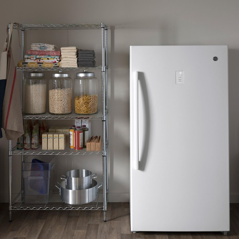 GE Appliances 17.3 Cu. Ft. Frost-Free Upright Freezer Energy Star, , large