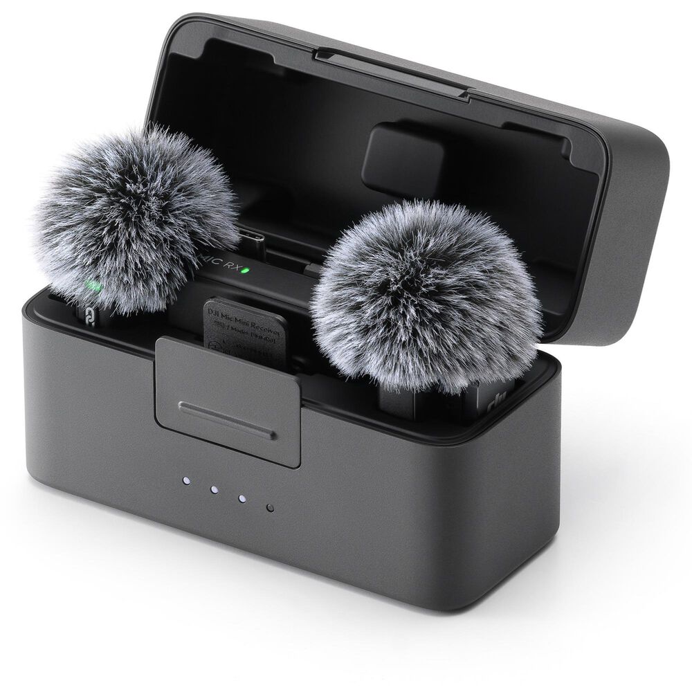 DJI Mic Mini &#40;2 TX + 1 RX + Charging Case&#41; in Black, , large